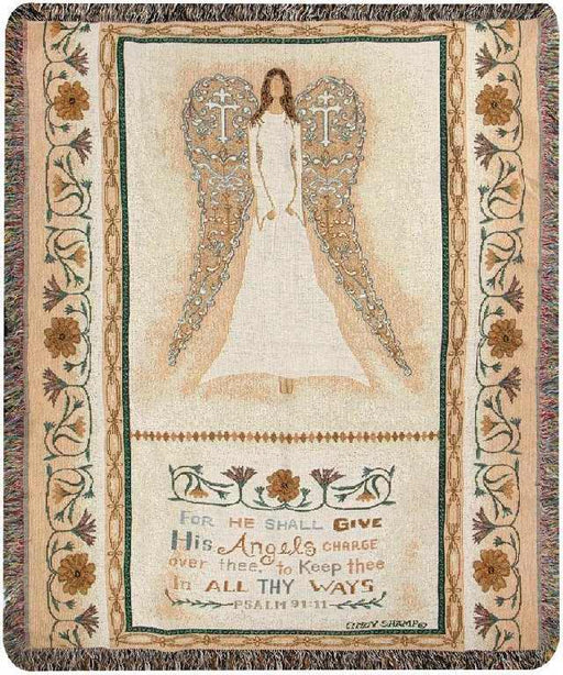Throw-In All Thy Ways-Psalm 91:11 (Tapestry) (50 x 60)