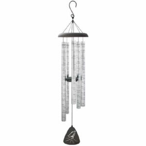 Wind Chime-Sonnet-Heavenly Bells-Bereavement-Slvr/