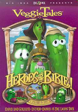 DVD-Veggie Tales: Heroes Of the Bible V1/Lions Shepherds & Queens (O My!)