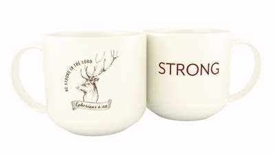 Mug-Strong (Jumbo)(16 Oz) (Strong In The Lord Collection)