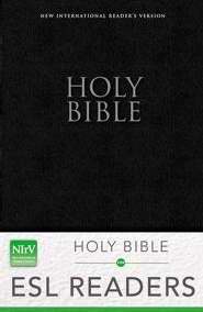 NIrV Holy Bible For ESL Readers-Black Softcover
