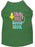 Chicks Rule Screen Print Dog Shirt Green XL (16)