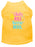 Chicks Rule Screen Print Dog Shirt Yellow Sm (10)