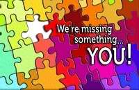 Postcard-Missed You-Were Missing Something/Puzzle (Pack Of 25) (Pkg-25)