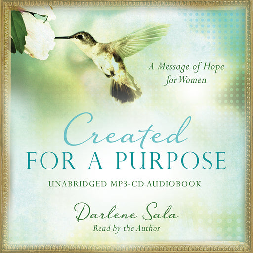 Audiobook-Audio CD-Created For A Purpose Audio (MP3)