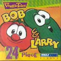 Puzzle-Veggie Tales: Bob & Larry-24 Pc