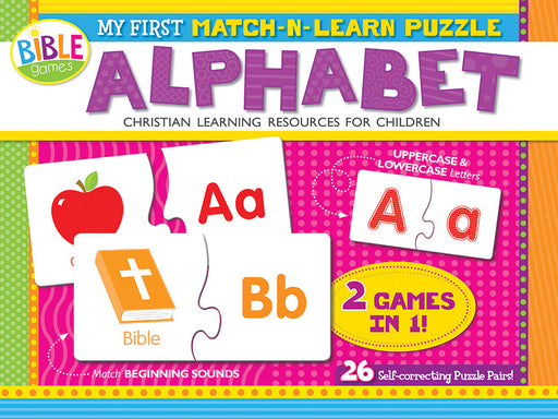 Game-My First Match-N-Learn Puzzle: Alphabet