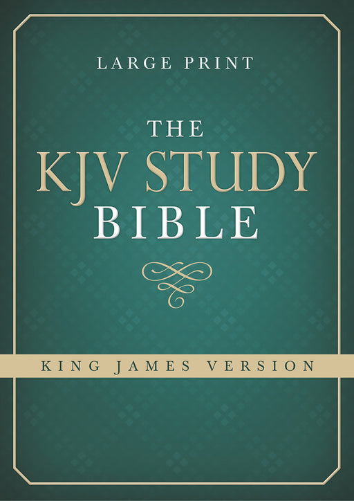KJV Study Bible/Large Print-Hardcover