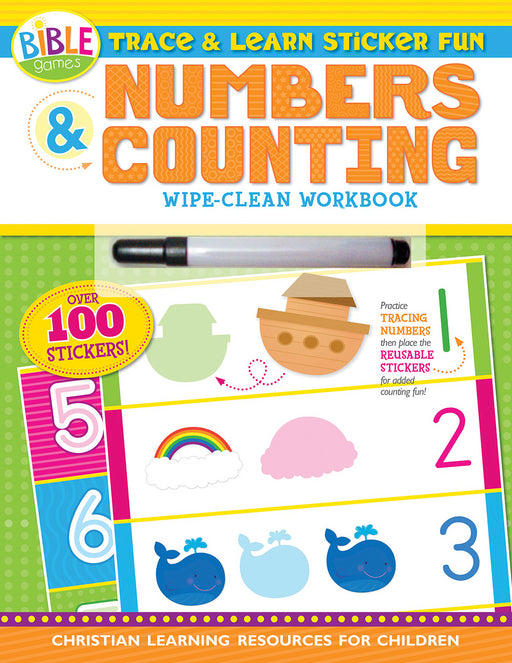 Trace And Learn Sticker Fun: Numbers And Counting