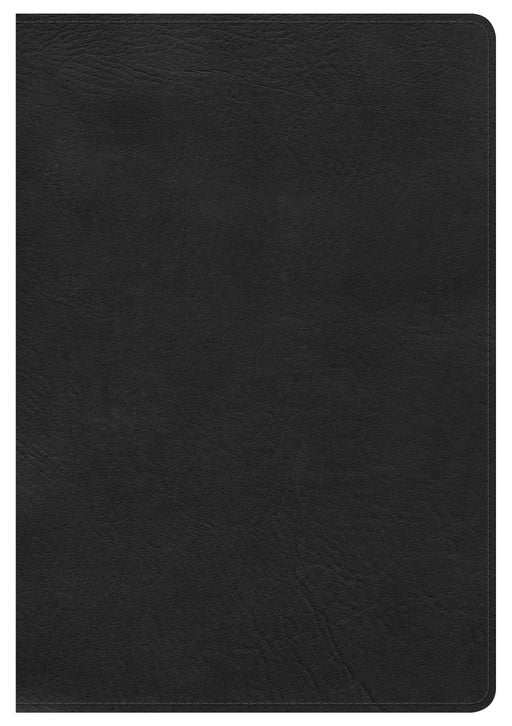 NKJV Large Print UltraThin Reference Bible-Black LeatherTouch