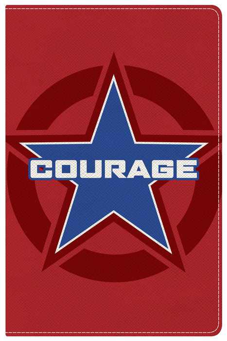 NKJV Study Bible For Kids-Courage LeatherTouch