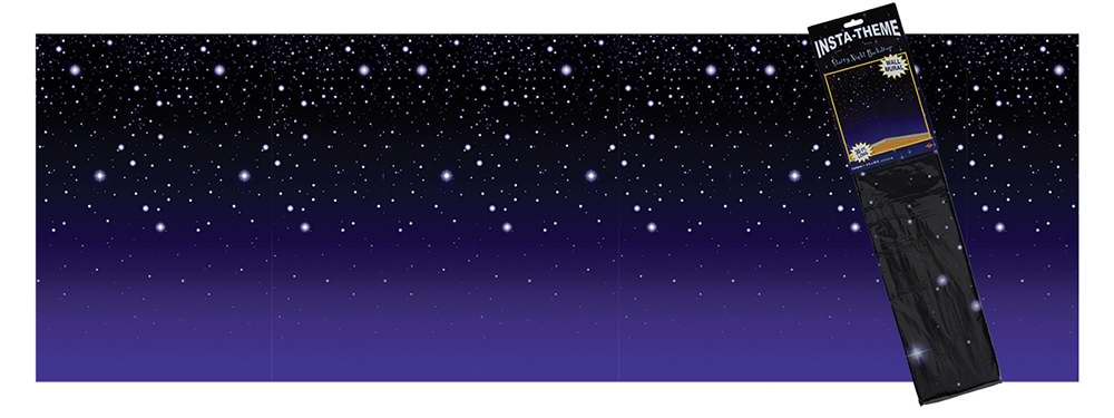 Starry Night Backdrop (30' x 4')