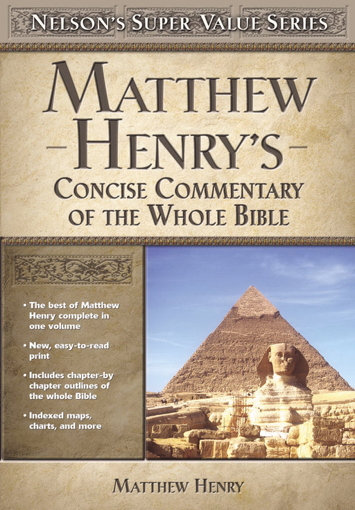Matthew Henry's Concise Commentary (Repack) S/S