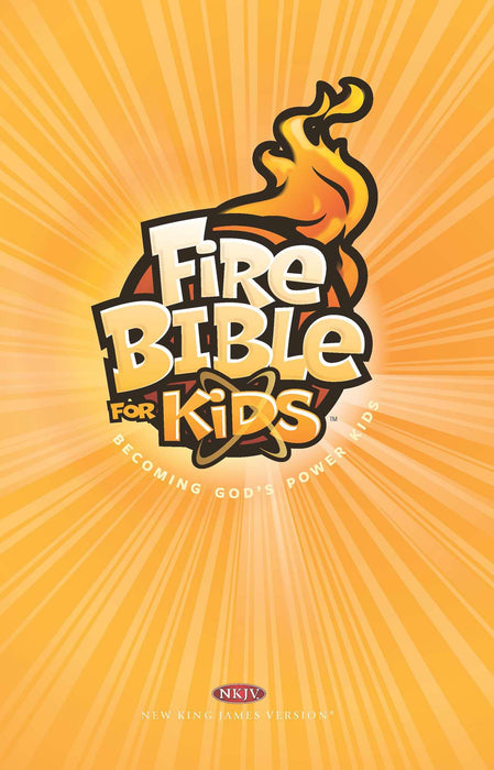NKJV Fire Bible For Kids-Hardcover