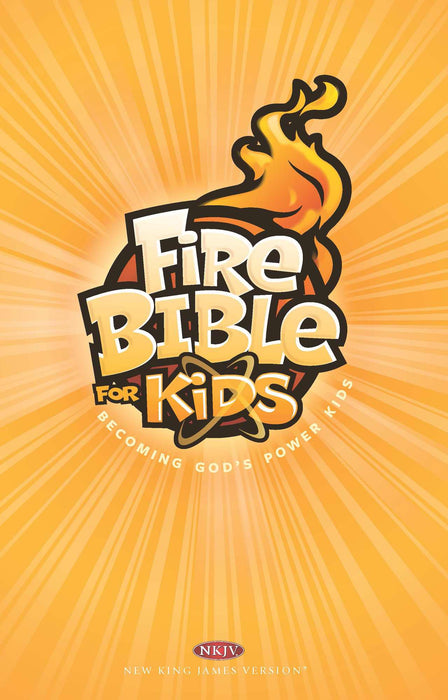 NKJV Fire Bible For Kids-Softcover