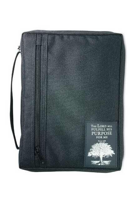 Bible Cover-The Purpose Driven Life-X Large-Black