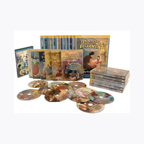 Spanish - 12 Animated New Testament DVD Collection 1