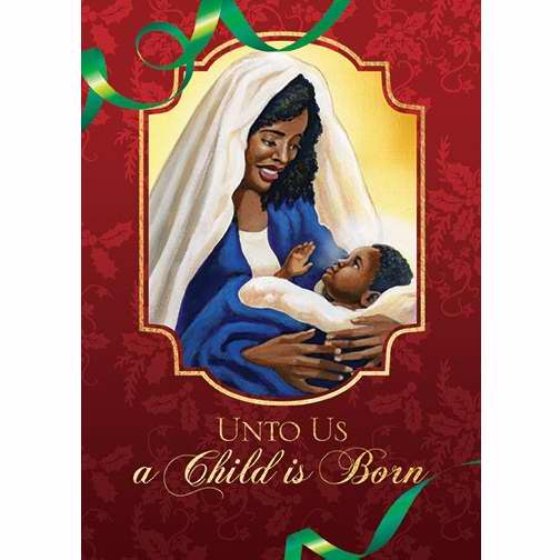 Card-Boxed-Unto Us A Child Is Born w/Matching Envelopes (Box Of 15) (Pkg-15)