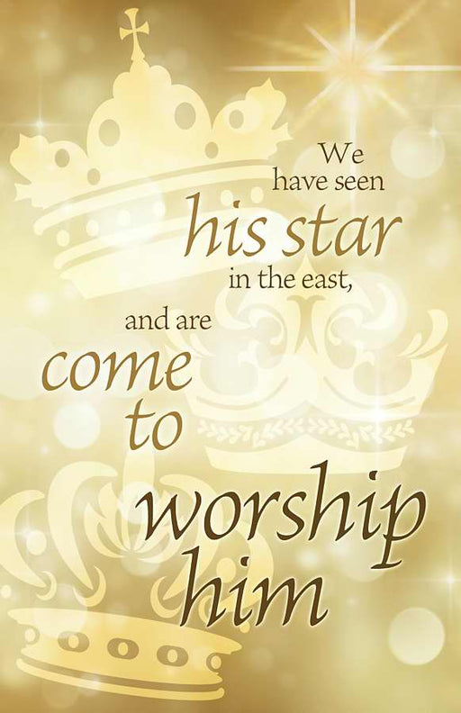 Bulletin-Epiphany/We Have Seen His Star (Pack of 50) (Pkg-50)
