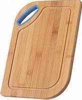 Engravable Bamboo Cutting Board w/Silicone Handle-Blue