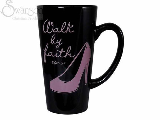 Mug-Latte-Walk By Faith (16 Oz)