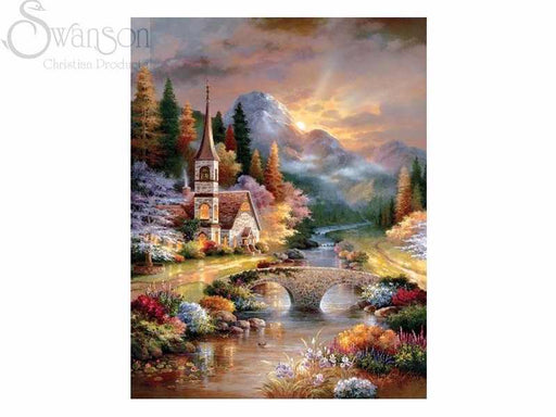 Puzzle-Country Evening Service (1000 Pieces)