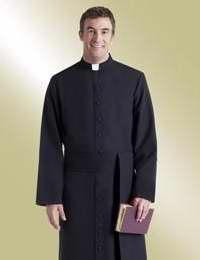 Clergy Cassock-H19/HM516-Black