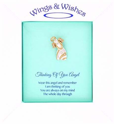 Pin-Thinking Of You Angel Tac Pin (Wings & Wishes)