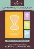 Card-Boxed-Confirmation/Communion (Box Of 12) (Pkg-12)