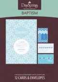 Card-Boxed-Baptism-Blue (Box Of 12)  (Pkg-12)