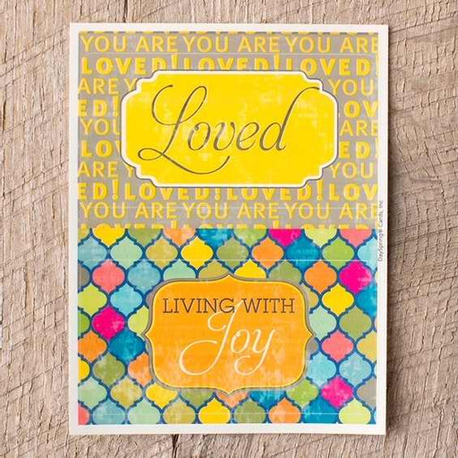 Removable Stickers-Loved-Words (Set Of 2)