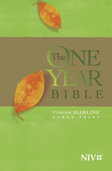 NIV One Year Bible Premium Slimline/Large Print-Softcover