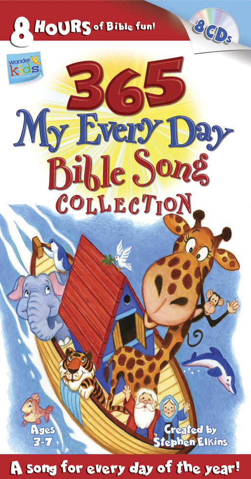 Audio CD-365 My Every Day Bible Song Collection (Wonder Kids) (8 CD)