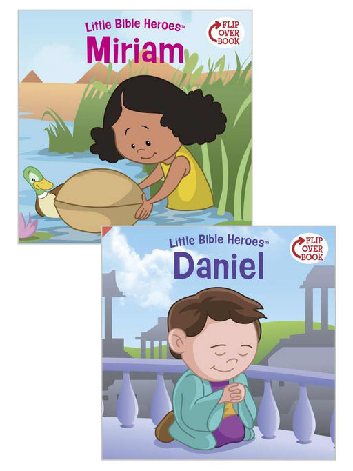 Miriam/Daniel Flip-Over Book (Little Bible Heroes)