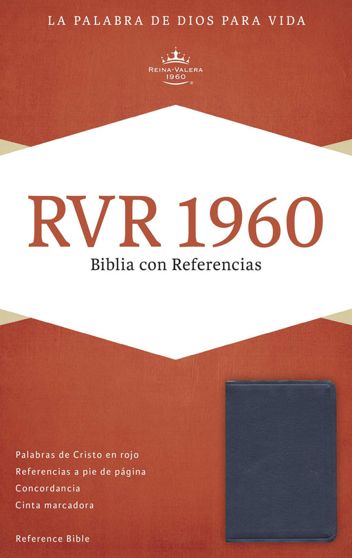 Span-RVR 1960 Reference Bible-Sapphire Blue LeatherTouch (Biblia Con Referencias)
