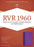 Span-RVR 1960 Hand Size Giant Print Bible-Violet w/Silver Motif LeatherTouch