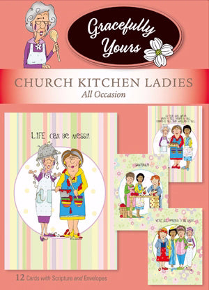 Card-Boxed-All Occasion-Church Kitchen Ladies #128 (Bx/12)