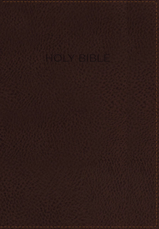 KJV Foundation Study Bible-Earth Brown LeatherSoft Indexed