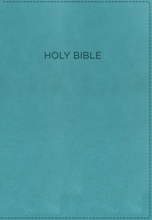 KJV Foundation Study Bible-Rich Turquoise LeatherSoft Indexed