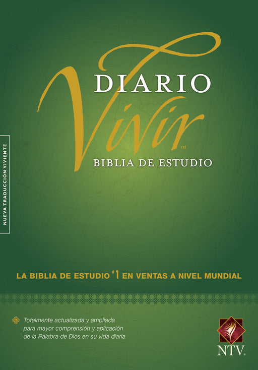 Span-NTV Life Application Study Bible (Biblia De Estudio Del Diario Vivir)-Green Hardcover