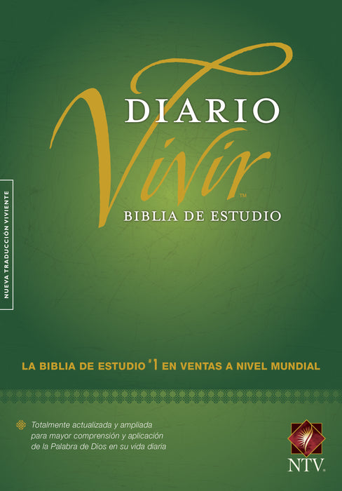 Span-NTV Life Application Study Bible (Biblia De Estudio Del Diario Vivir)-Green Hardcover Indexed