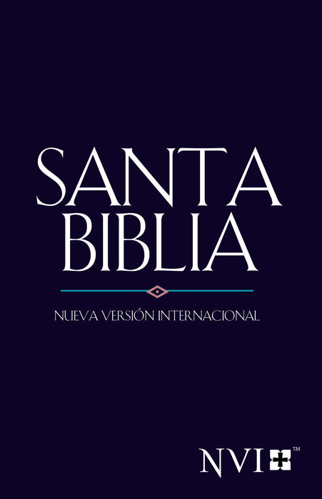 Span-NIV*Outreach Holy Bible (Santa Biblia NVI)-Blue Jewel Softcover