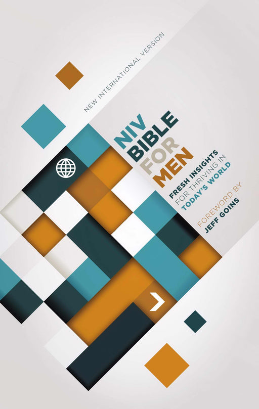 NIV Devotional Bible For Men-Hardcover