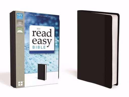 NIV ReadEasy Bible-Black Duo-Tone