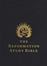 ESV Reformation Study Bible-Black Genuine Leather