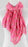 Scarf-Green Crosses On Pink (60")