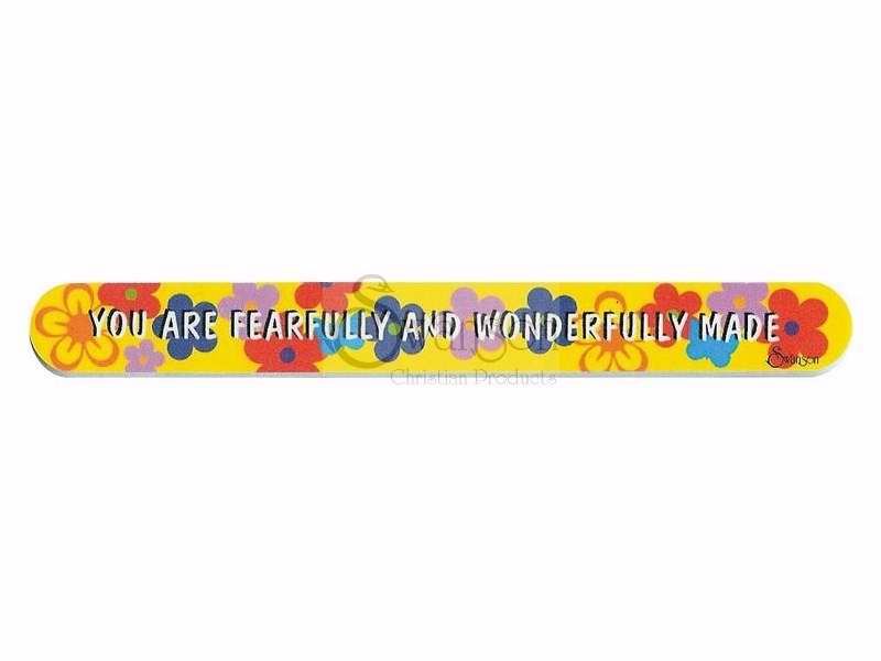 Fingernail File-Fearfully And Wonderfully Made (Pack Of 72) (Pkg-72)