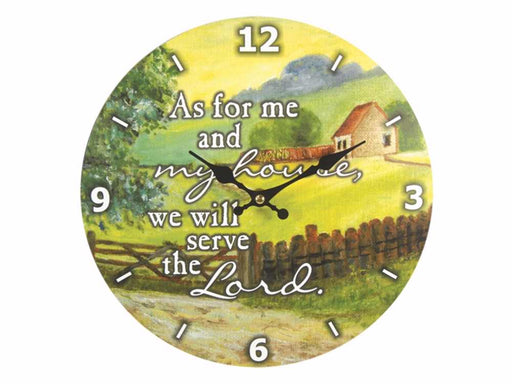 Clock-As For Me And My House... (11.5")
