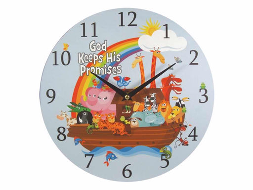Clock-God Keeps His Promises/Noah's Ark (11.5")