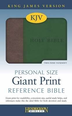 KJV Personal Size Giant Print Reference Bible-Brow